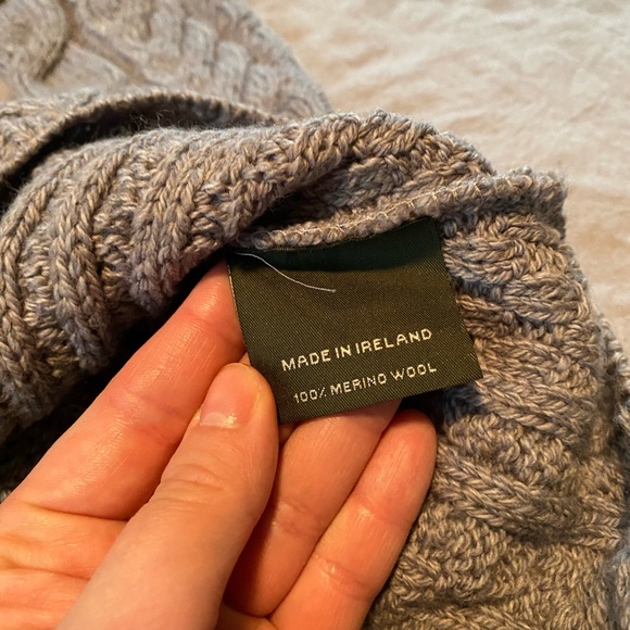 Aran Sweater Market Merino Wool Sweater from Ireland - Picture 6 of 8